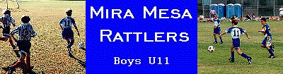 Mira Mesa Rattlers Boys U11