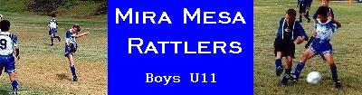 Mira Mesa Rattlers Boys U11