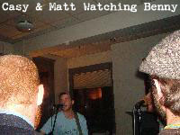 Casey & Matt Watching Benny